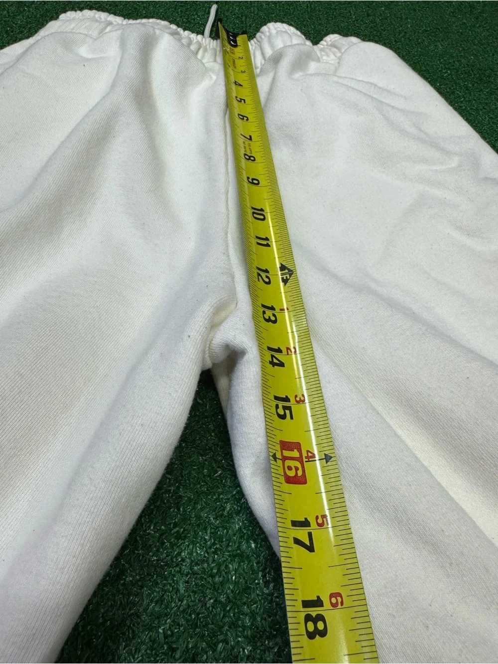Boys Lie Sweatpants Women’s Size Small White Baggy Wide Leg Cupid